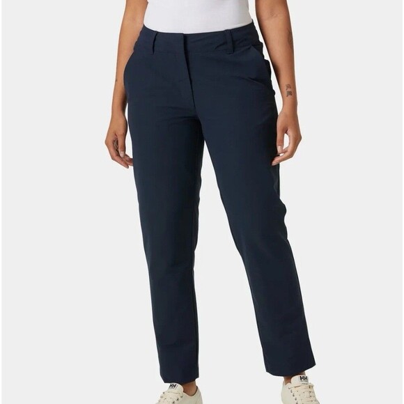 Helly Hansen Quick Dry Trousers Women's W HH 33/33 Regular Navy Blue - Picture 1 of 11